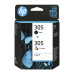 Originální inkoust HP 6ZD17AE (305), černý/barevný, 2-pack