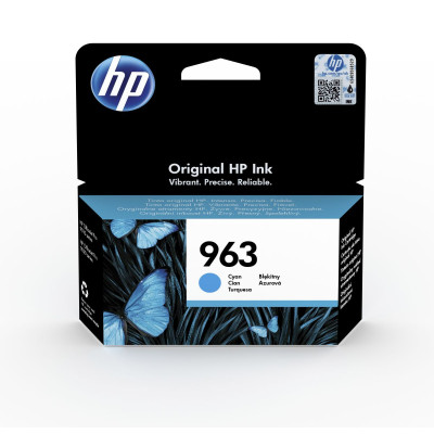 Originální inkoust HP 3JA23AE (963), azurový, 700 stran (10,77 ml)