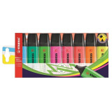 Zvýrazňovač STABILO BOSS ORIGINAL, sada 8 barev