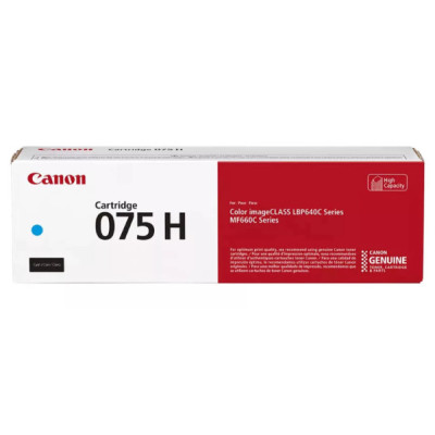 Originální toner Canon 075HC (6368C002), azurový, 2500 stran