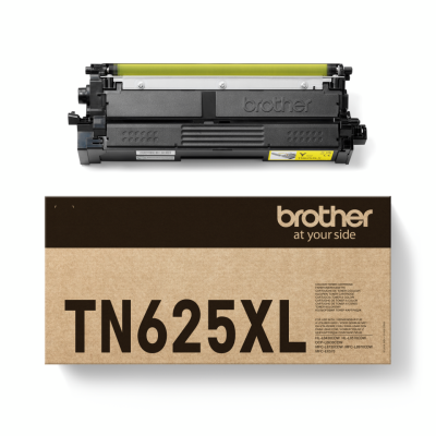 Originální toner Brother TN-625XLY, žlutý, 4500 stran