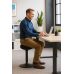 Powerton ERGO BALANC Balanční ergonomická stolička, černá