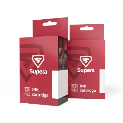 SUPERA® inkoust kompatibilní s HP P2V31A (711), černý, 2x80 ml, 2-pack