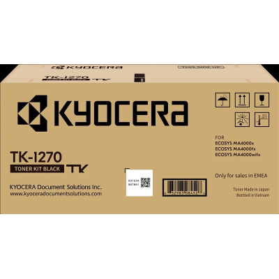 Originální toner Kyocera TK-1270 (1T0C140NL0), černý, 10 000 stran
