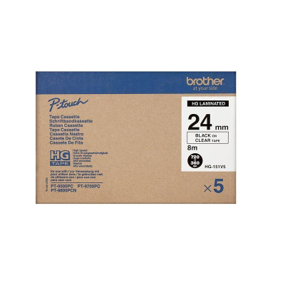 Originální páska Brother HGE-151, 5-pack