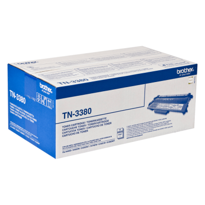 Originální toner Brother TN-3380Bk, černý, 8000 stran