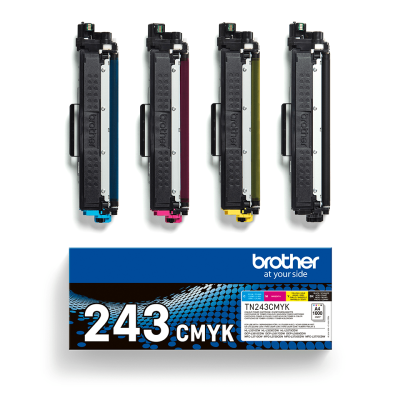 Originální toner Brother TN-243CMYK, CMYK, 4 x 1000 stran, 4-pack