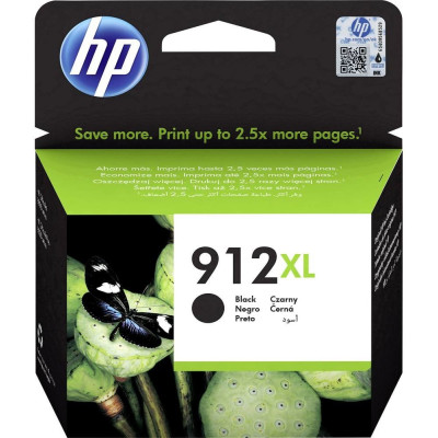 Originální inkoust HP 3YL84AE (912XL), černý, 720 stran (18 ml)