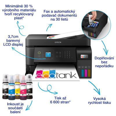 Multifunkční tiskárna Epson EcoTank L5590 (C11CK57403)