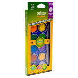 Vodové barvy Cricco, 12 barev + štětec