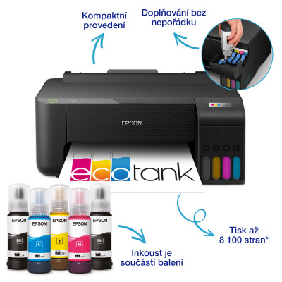 Inkoustová tiskárna Epson EcoTank L1230 (C11CJ70402)