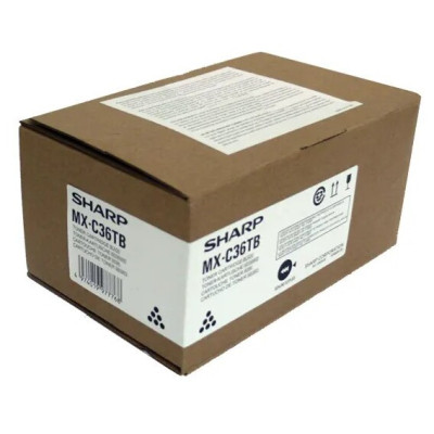 Originální toner Sharp MX-C36TB (MXC36TB), černý, 20000 stran